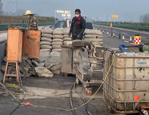 天台高速公路高压注浆